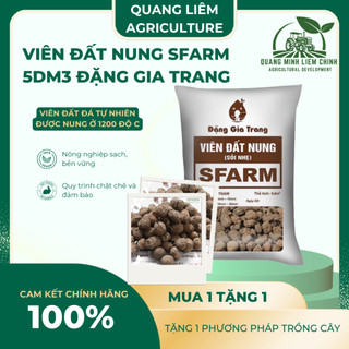 Viên Đất Nung SFARM 5dm3 Đặng Gia Trang - Giữ Nước, Chống Ngập Úng, Thoáng Khí - Đô Thị Xanh