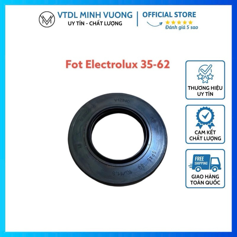 Phớt máy giặt Electrolux 35-62 chất lượng