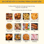 Nồi Chiên Không Dầu Điện Tử BlueStone AFB-5861 7L | Công Suất 1800W | Nấu Gà Vịt Nguyên Con | Chính Hãng BH 2 Năm — ảnh 6