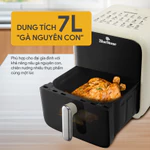 Nồi Chiên Không Dầu Điện Tử BlueStone AFB-5861 7L | Công Suất 1800W | Nấu Gà Vịt Nguyên Con | Chính Hãng BH 2 Năm — ảnh 8