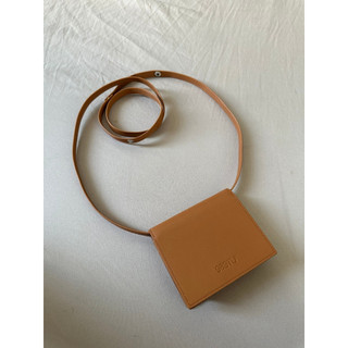 Túi da nhỏ đeo chéo nam nữ handmade tini bag 98stu.