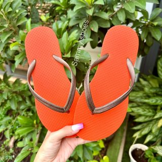 [Mũi Tròn] DÉP XỎ NGÓN NỮ TRƠN BASIC 18 MÀU ĐẾ CAO SU ÊM ÁI THOẢI MÁI BỀN BỈ THỜI TRANG ĐI BIỂN HẰNG NGÀY