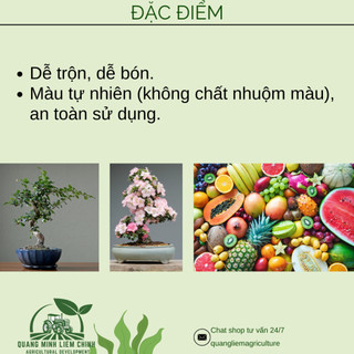 Phân Kali Đỏ PHÚ MỸ Túi 500GR/1KG (bán lẻ)  - Giúp Cây Cho Trái Lớn, Tăng Độ Tươi Bóng Cho Hoa