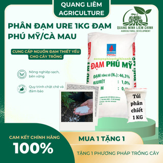 Phân Đạm Urê Phú Mỹ Túi 100GR/500GR/1KG (bán lẻ) Phân Bón Vô Cơ, Chuyên Dùng Rau Màu, Hoa, Cây Cảnh