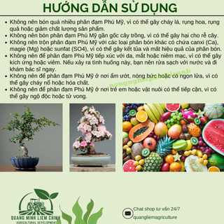 Phân Đạm Urê Phú Mỹ Túi 100GR/500GR/1KG (bán lẻ) Phân Bón Vô Cơ, Chuyên Dùng Rau Màu, Hoa, Cây Cảnh