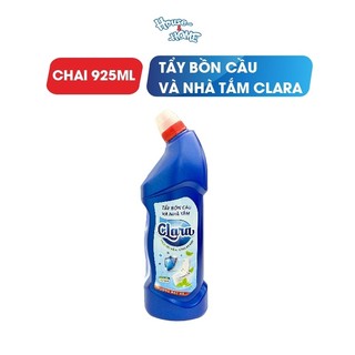 Combo 2 Chai Tẩy Bồn Cầu & Nhà Tắm Clara Hương Bạc Hà 925ml Chính Hãng CVNNT011, Chai Làm Sạch Mảng Bám, Khử Mùi