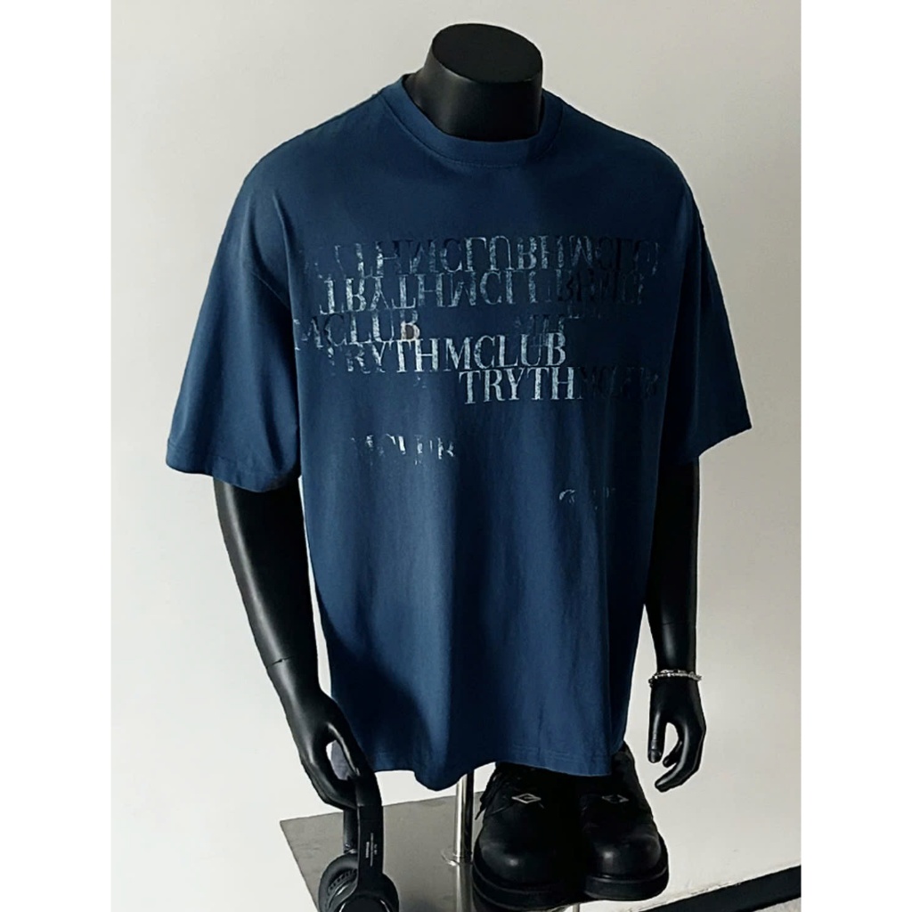 Áo thun Stee Cổ tròn in TRYTHCLUB Localbrand ICVCVNI Unisex