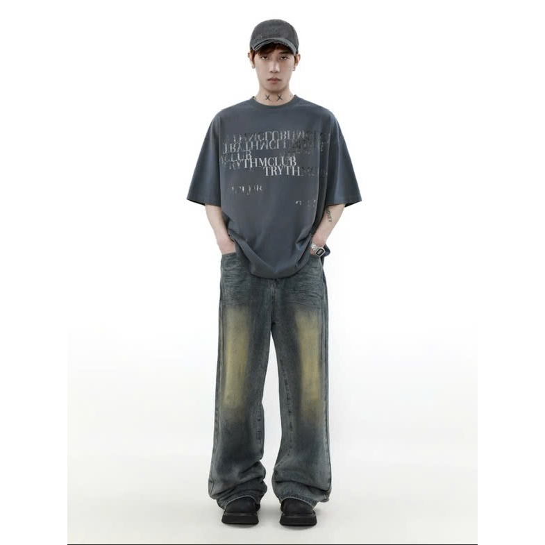 Áo thun Stee Cổ tròn in TRYTHCLUB Localbrand ICVCVNI Unisex