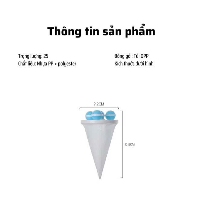 [COMBO 10] Phao Lọc Cặn Bẩn Máy Giặt Thông Minh Hình Quả Bóng- TÚI PHAO LỌC CẶN MÁY GIẶT - MÃ: PHAOLOCCANMAYGIAT698