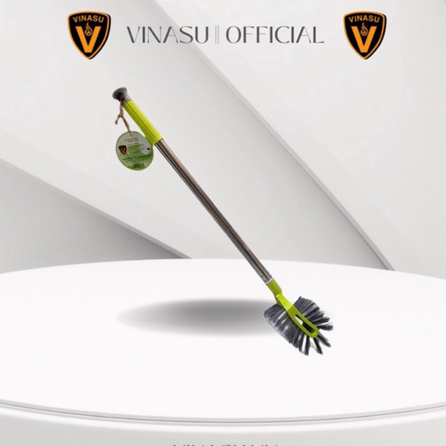 Cọ toilet đầu oval cán inox dài Vinasu VNS 248