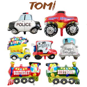 Bóng Nhôm Trang Trí Tiệc Sinh Nhật, Party, Sự Kiện Hình Các Loại Xe TOMI 290