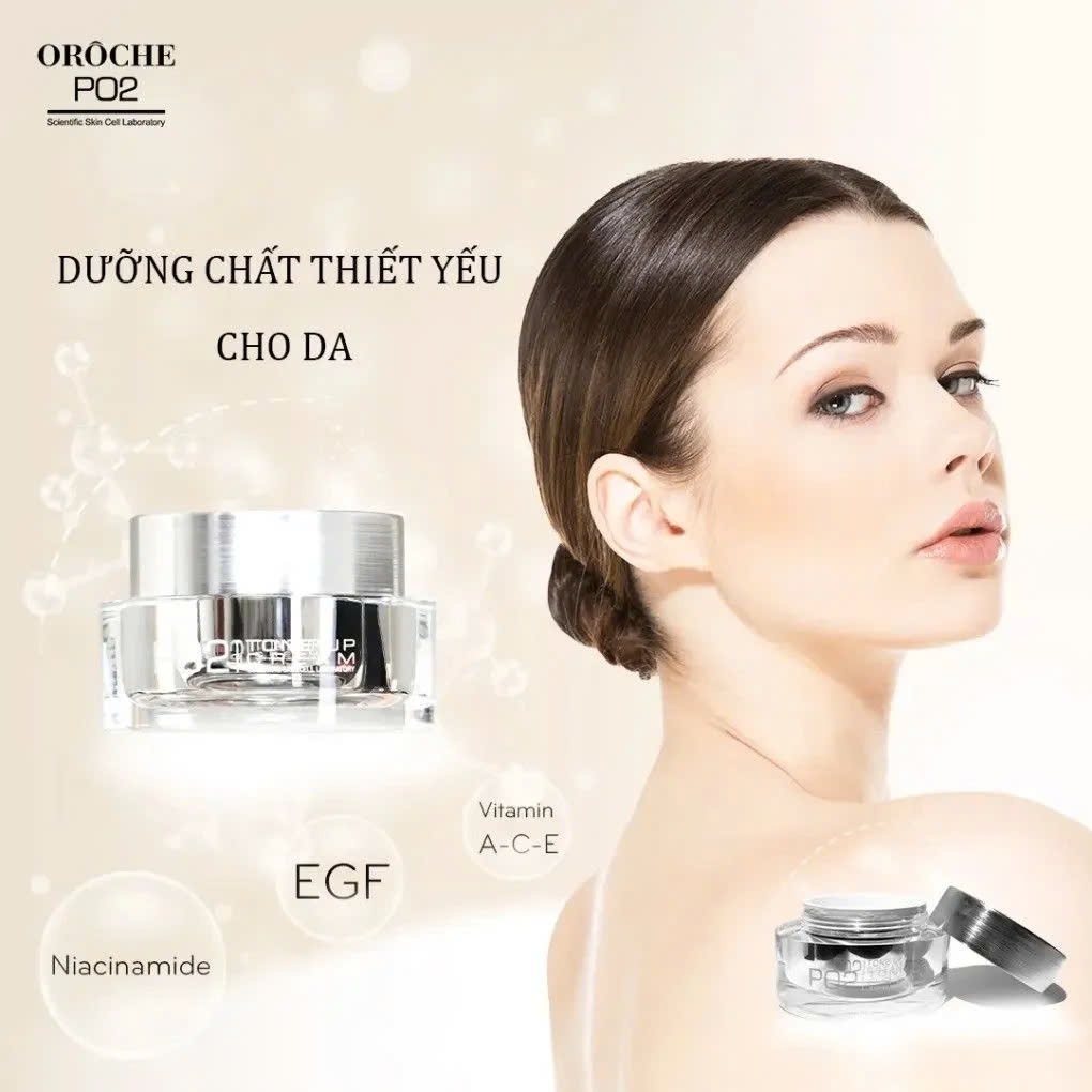 Hộp Kem Váng Sữa Po2 Tone Up Cream Của Hàn Quốc 50g