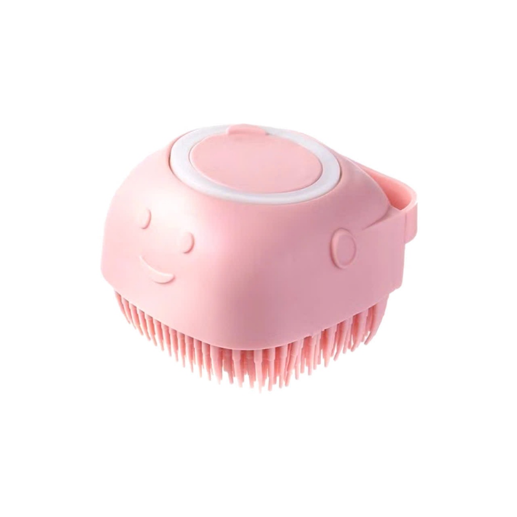 BÔNG TẮM SILICONE,  Cọ Tắm Silicon Hình Vuông Có Ngăn Chứa Sữa Tắm - Bông Tắm Silicon Vệ Sinh Cơ Thể - BONGTAMSILICON3
