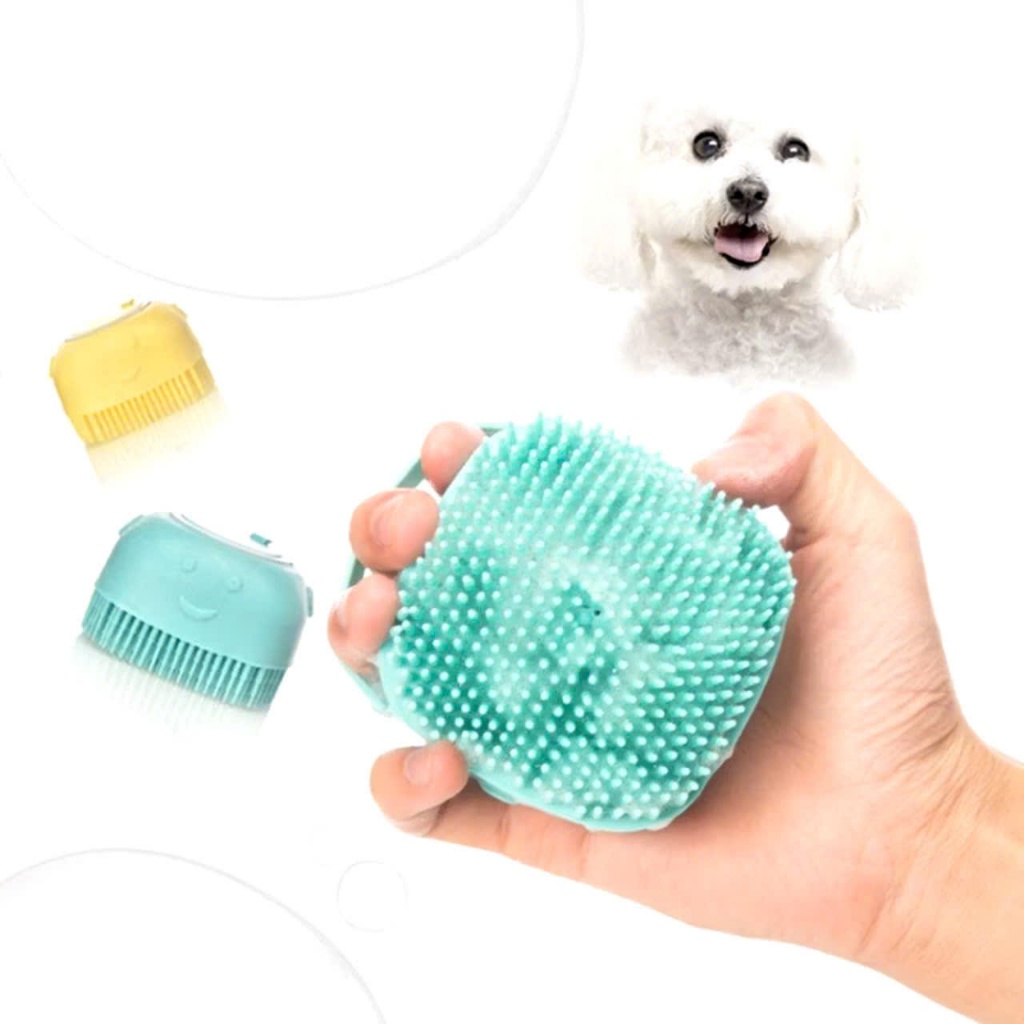 BÔNG TẮM SILICONE,  Cọ Tắm Silicon Hình Vuông Có Ngăn Chứa Sữa Tắm - Bông Tắm Silicon Vệ Sinh Cơ Thể - BONGTAMSILICON3