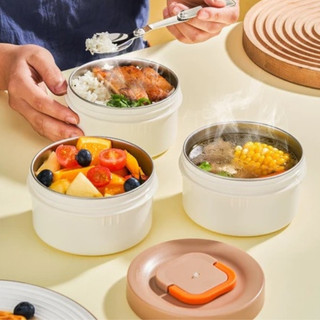 Hộp Cơm Giữ Nhiệt YADEL Tặng Đũa Thìa, Chất Liệu Inox 304, Khay Cách Nhiệt 6 Lớp, Chống Bỏng 2 Lớp