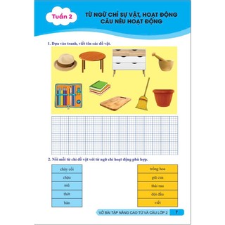 Sách - Vở Bài Tập Nâng Cao Từ Và Câu Lớp 2 - Kết Nối - ndbooks