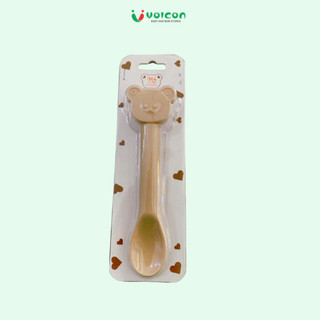 Thìa ăn dặm silicon gấu Mumbebe cho bé