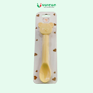 Thìa ăn dặm silicon gấu Mumbebe cho bé
