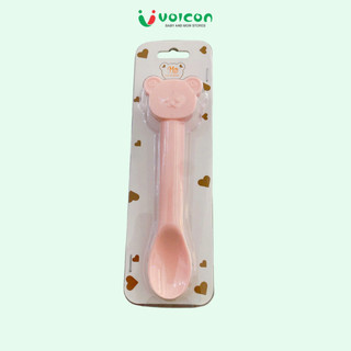 Thìa ăn dặm silicon gấu Mumbebe cho bé