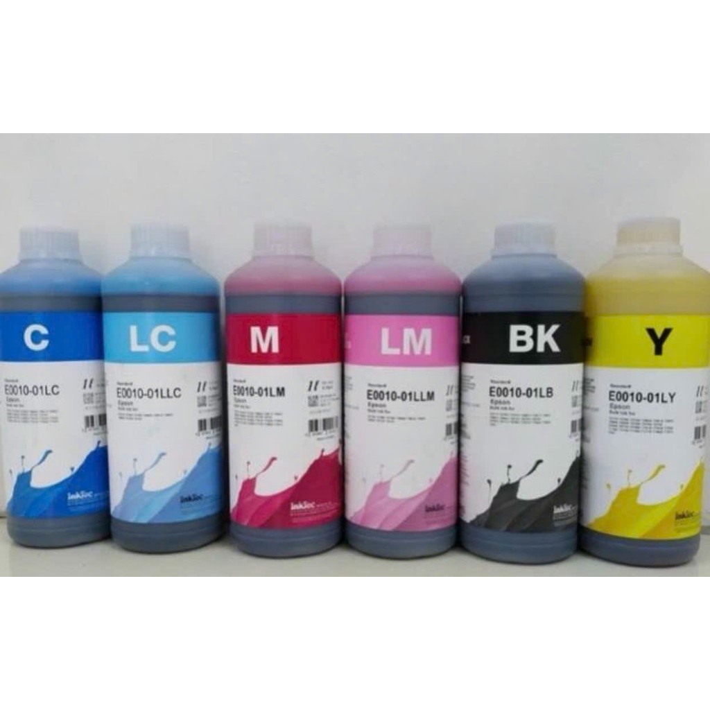 Mực in InkTec Hàn Quốc 1 Lít dùng cho tất cả máy in phun màu Epson ...