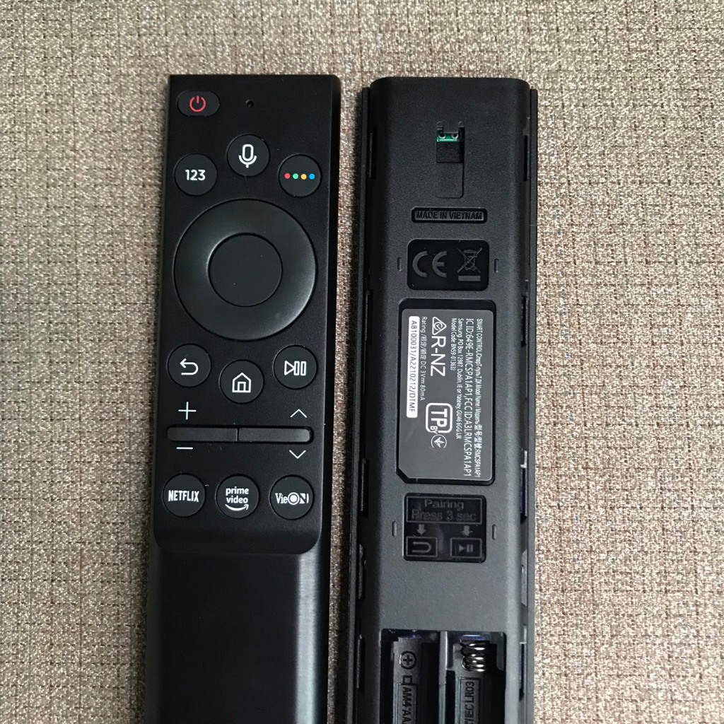 Điều khiển tivi samsung giọng nói BN59-01363J made in vietnam VieON mẫu thẳng dùng cho tất cả TV có giọng nói của samsun