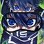 Bịt mắt Nagi Isagi Blue lock miếng che mắt ngủ phụ kiện cosplay