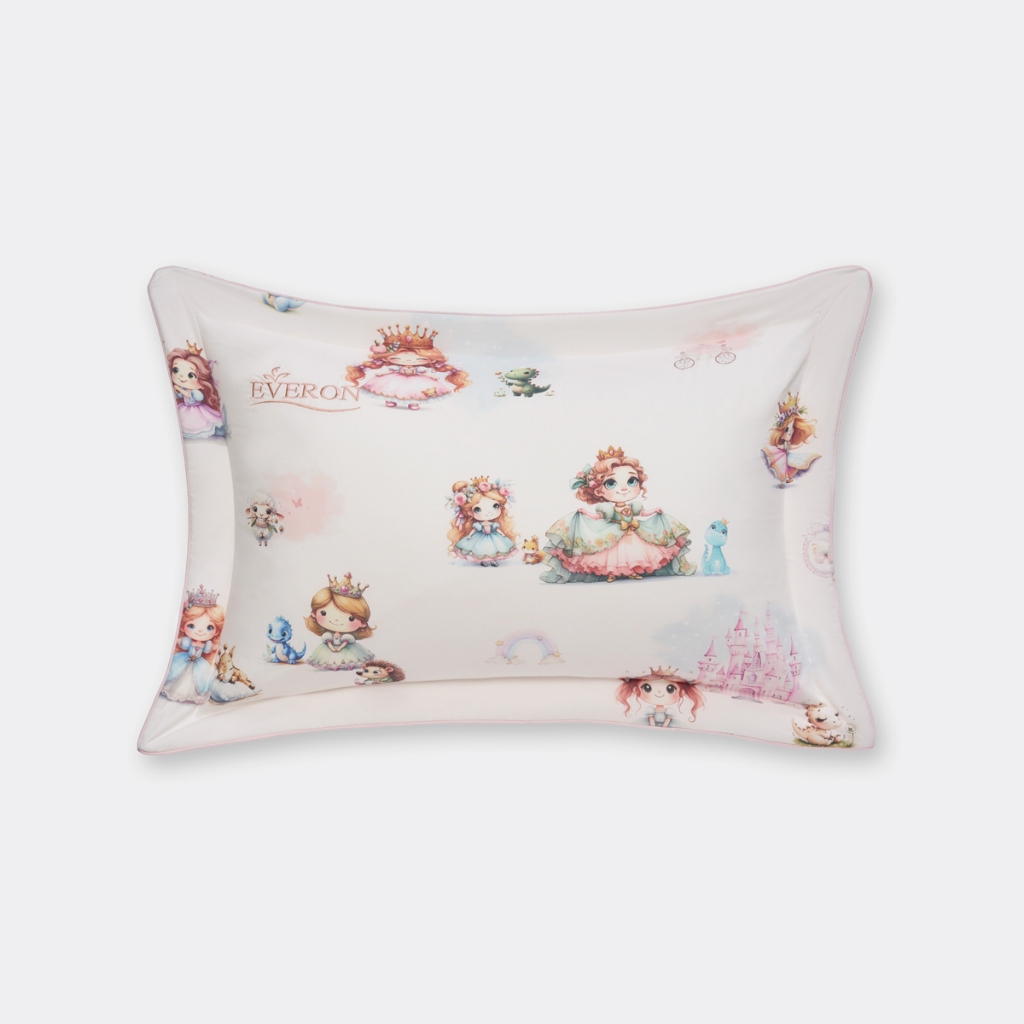 Ảnh Vỏ gối nằm BST2025 Everon (Kích thước 45x65, Họa tiết in/thêu, Chất liệu Tencel/Modal/Cotton) 3