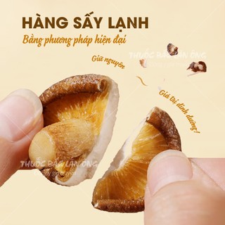Nấm hương sấy giòn ăn liền 1kg, nấm sấy thăng hoa giữ nguyên hương vị tự nhiên - Lãn Ông