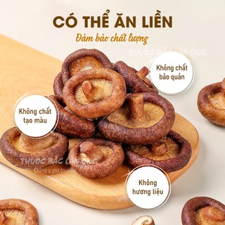 Nấm hương sấy giòn ăn liền 1kg, nấm sấy thăng hoa giữ nguyên hương vị tự nhiên - Lãn Ông