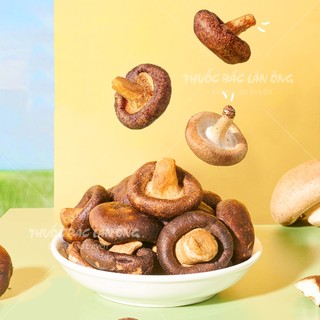 Nấm hương sấy giòn ăn liền 1kg, nấm sấy thăng hoa giữ nguyên hương vị tự nhiên - Lãn Ông