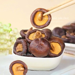Nấm hương sấy giòn ăn liền 1kg, nấm sấy thăng hoa giữ nguyên hương vị tự nhiên - Lãn Ông