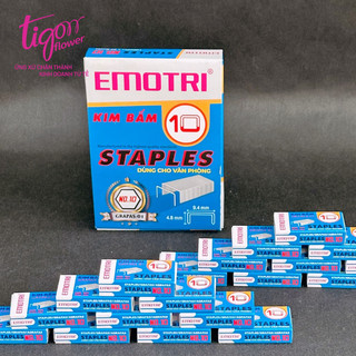 [Munix] Combo máy bấm kim số 10 kèm 1 hộp kim bấm số 10 (20 gói nhỏ) tiện lợi, dễ sử dụng