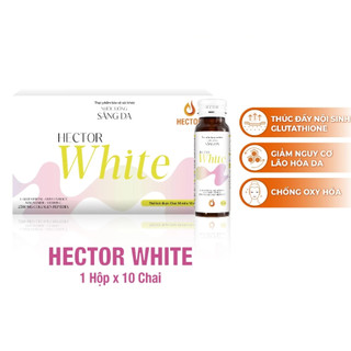Nước uống sáng da Hector White hộp 10 chai (10 x 50ml)
