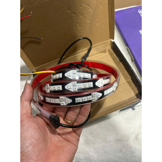 Đèn led trang trí xe mũi tên, đèn led hậu xe ô tô điện 12v, 24v
