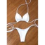 Bikini 2 mảnh Hồng phấn . Bikini áo tam giác quần ship nhỏ (HÌNH shop chụp - kèm video)