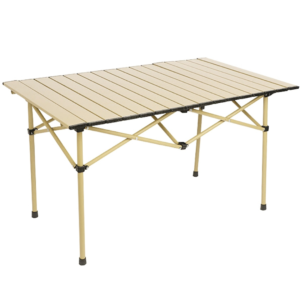 Ảnh BG - Bàn cắm trại gấp, dễ mang theo, dã ngoại, có thể gập lại, TSD120CM gold có nhiều kích thước 1