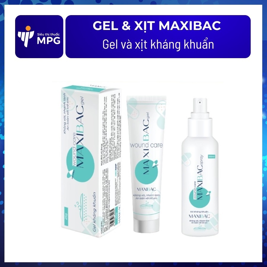 Gel và Xịt kháng khuẩn Maxibac | Shopee Việt Nam