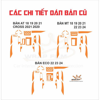 Decal trang trí nội thất Xpander 2018-2026