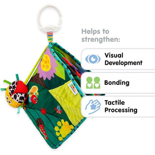 Sách Vải Tương Tác Cho Bé - Lamaze Bitty Bug Book