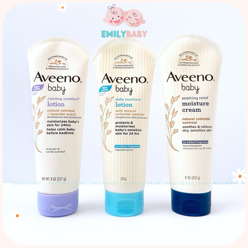 Kem dưỡng ẩm cho bé Aveeno Baby Lotion Shopee Việt Nam