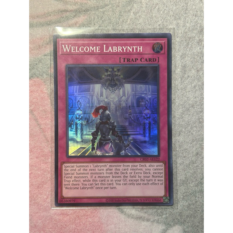 [Chính hãng] Thẻ bài ma thuật Yugioh AE Welcome Labrynth - SR - Mã ...