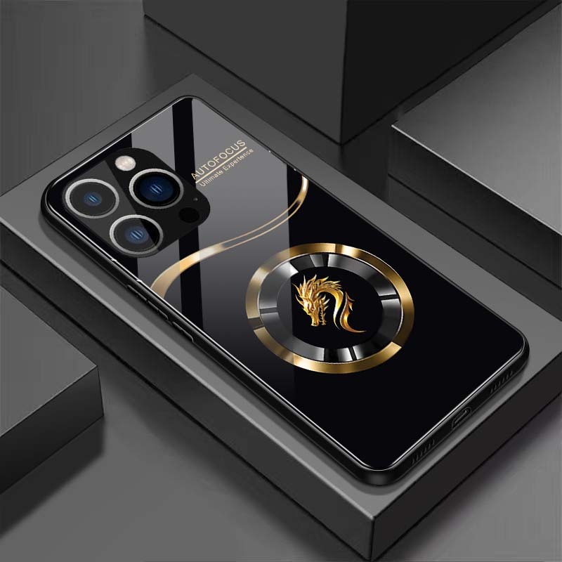 Ốp Lưng cho IPHONE 16, 16 PLUS, 16 PRO, 16 PROMAX Mặt lưng kính cường lực, Sang Trọng, Chống Trầy, Bảo Vệ Toàn Diện