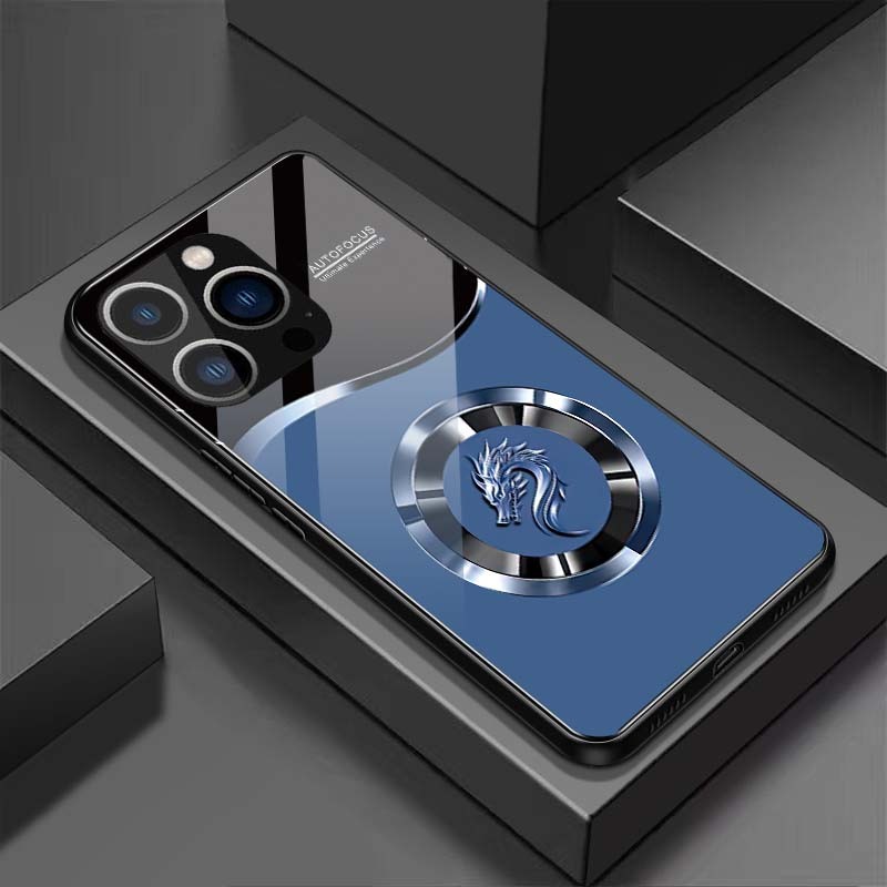 Ốp Lưng cho IPHONE 16, 16 PLUS, 16 PRO, 16 PROMAX Mặt lưng kính cường lực, Sang Trọng, Chống Trầy, Bảo Vệ Toàn Diện