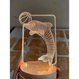 [3D] Đèn Trang Trí - Đèn Ngủ - Decor - Khắc laser Led-Khắc tên [inbox]