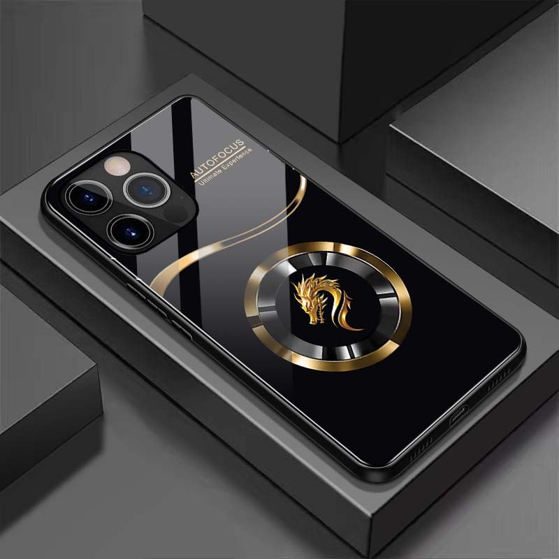 Ốp Lưng cho IPHONE 13, 13 PRO, 13 PROMAX Mặt lưng kính cường lực, cao cấp Họa tiết