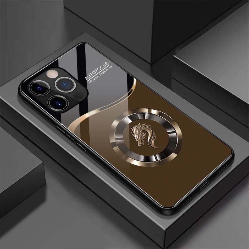 Ốp Lưng cho IPHONE 13, 13 PRO, 13 PROMAX Mặt lưng kính cường lực, cao cấp Họa tiết