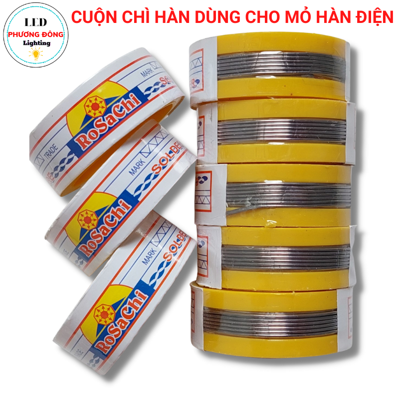 Combo 2 Cuộn Chì hàn điện tử loại nhỏ dùng để hàn bo mạch điện tử, mối nối đồ điện gia dụng