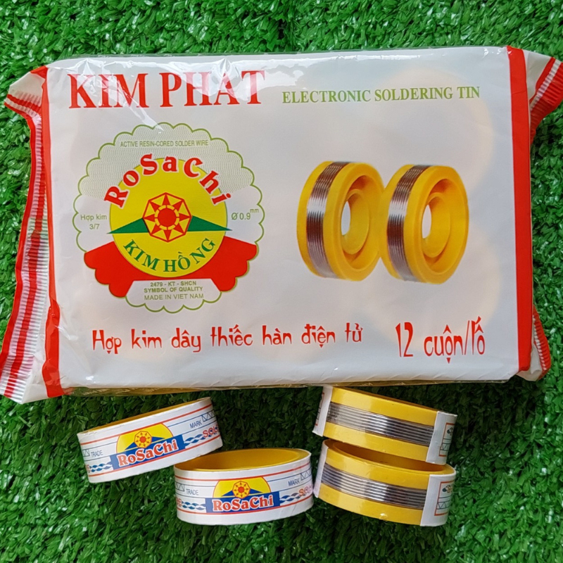 Combo 2 Cuộn Chì hàn điện tử loại nhỏ dùng để hàn bo mạch điện tử, mối nối đồ điện gia dụng