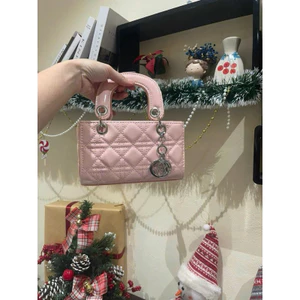 Túi xách lady dáng ngang da BÓNG & LÌ sang chảnh tặng kèm chùm phụ kiện vừa đt (FREE SHIP)-