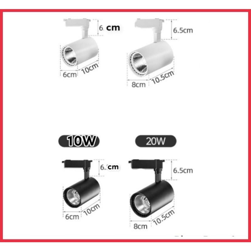 Đèn Rọi Ray COB Mini 10W - 20W Siêu Sáng Trang Trí  Siêu hot